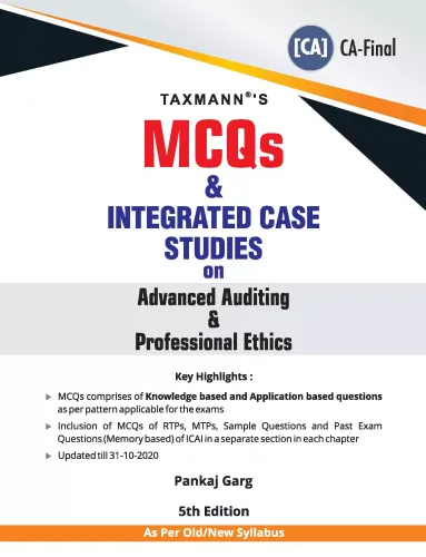 MCQs and Integrated Case Studies on Advanced Auditing & Professional Ethics