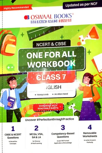 NCERT & CBSE One For All Workbook English-7