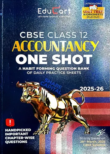 One Shot Cbse Question Bank Accountancy-12 (2025-26)