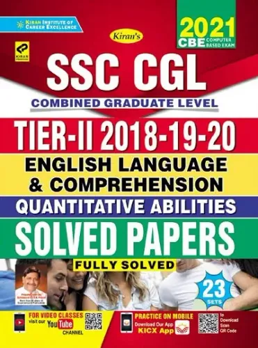 Ssc Cgl Tier-2 English Lang. & Comprehension Quantitative Abilities