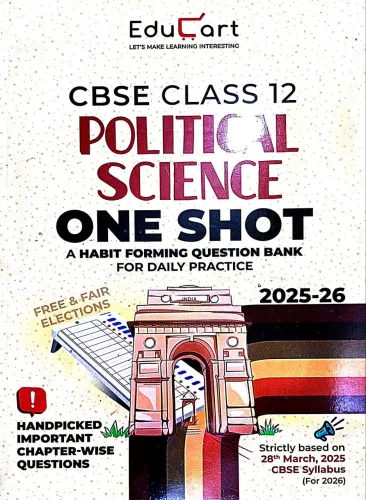 One Shot Cbse Question Bank Political Science-12 (2025-26)