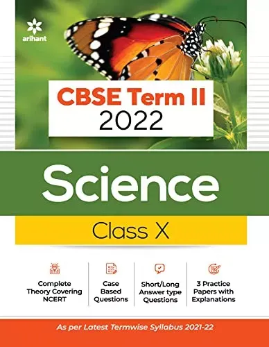 Arihant CBSE Science Term 2 Class 10 for 2022 Exam (Cover Theory and MCQs) 