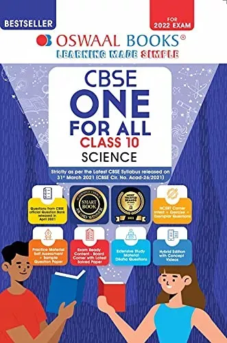 Oswaal CBSE One for All Science for Class 10 (For 2022 Exam)