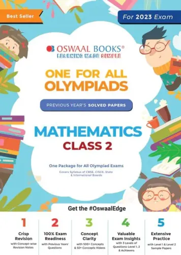 One For All Olympiads Mathematics- 2 (sol Papers) 2023
