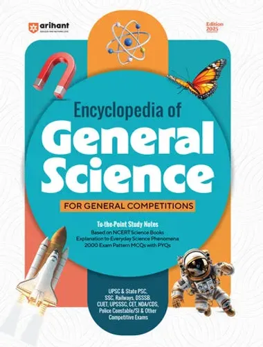 Encyclopedia of General Science for General Competitions | Revised Edition 2025 | English Medium
