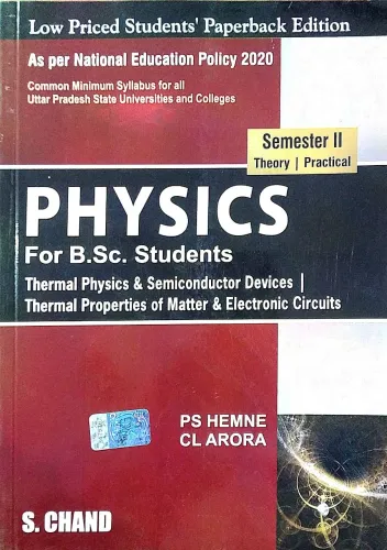 Physics For Bsc Students (sem-2)