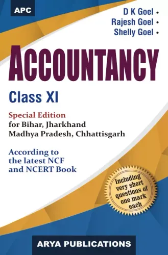 Accountancy (Special Edition) for Bihar, Jharkhand, Madhya Pradesh, Chhattisgarh, Class10I
