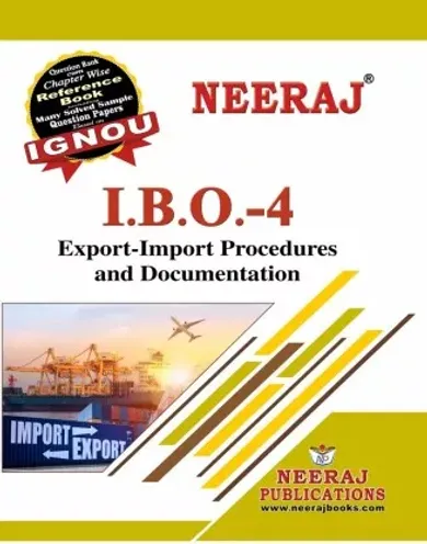 IBO-4 Export-Import Procedures and Documentation 