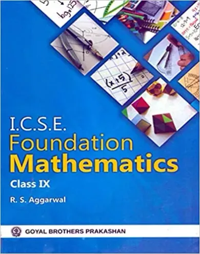 ICSE Foundation Mathematics Part 1 for Class IX Paperback 