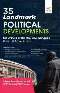 35 Landmark Political Developments for UPSC IAS/ IPS Prelim & Main Exams