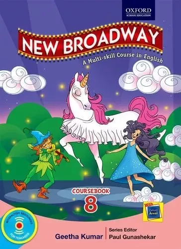 New Broadway English Course Book in For Class 8