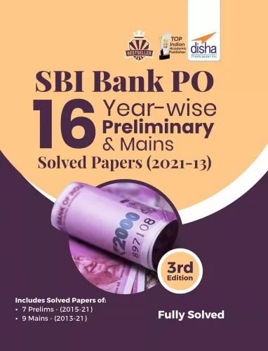 SBI Bank PO 16 Year-wise Preliminary & Mains Solved Papers 