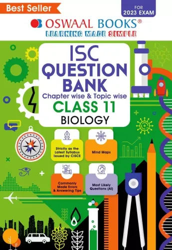 Oswaal ISC Question Bank Class 11 Biology Book (For 2023 Exam) 