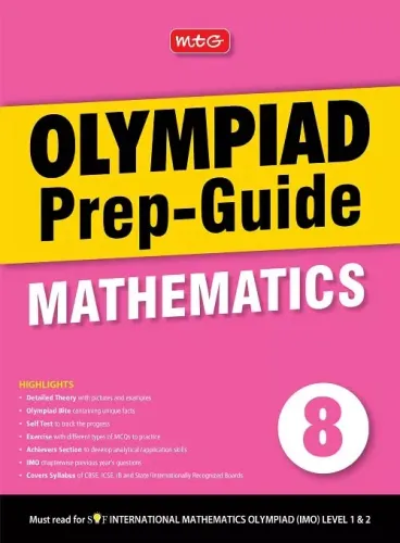 Olympiad Prep-Guide Mathematics Class 8, IMO Chapterwise Previous Year Question Paper For 2022-23 Exam 