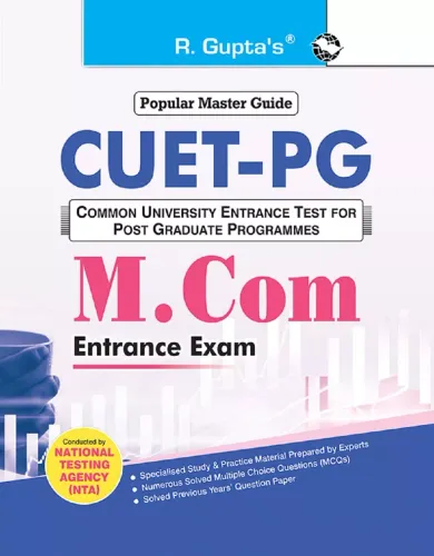 Popular Master Guide- CUET-PG M.Com Entrance Exam (Common University Entrance Test for Post Graduate Programmes)