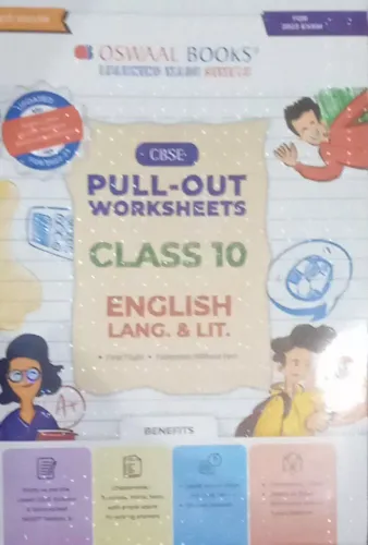 Cbse Pull - Out Worksheets English Lang. & Lit. - 10