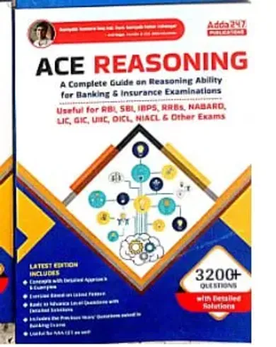 Ace Reasoning Ability For Banking & Insurance Exam 3200+ Ques