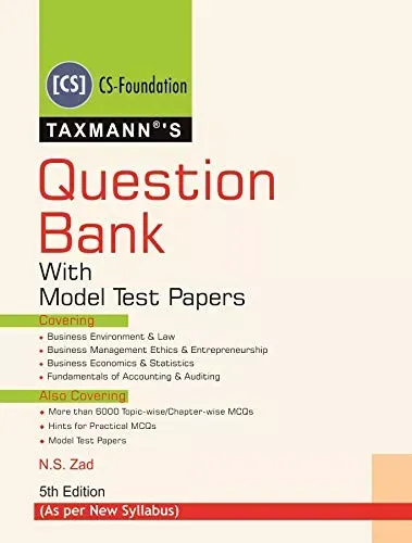 Question Bank with Model Test Papers