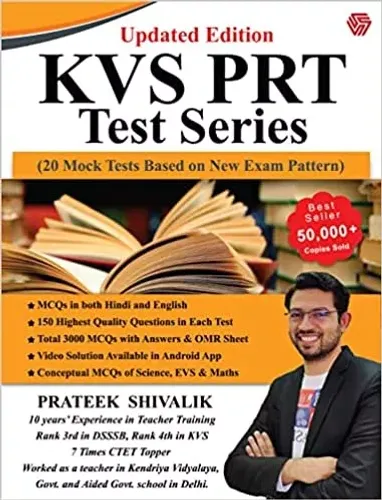 Kvs Prt Test Series 20 Mock Test(Updated Edition)