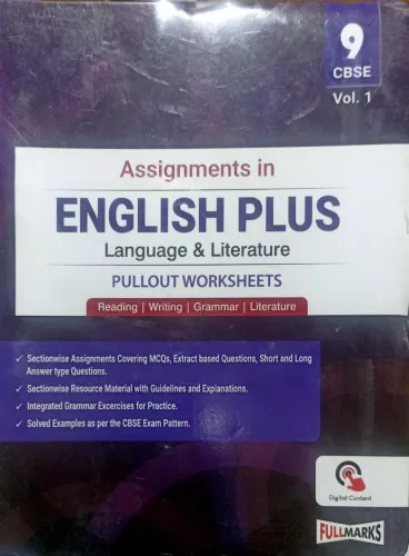 Assignment English Plus Lang.lit.-9 Vol-1