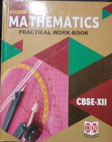 Mathematics Practical Work Book  For Class XII  English, Paperback