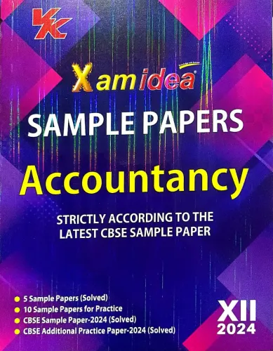 Xam Idea Sample Papers Accountancy-12 (2024)