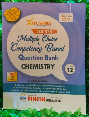 XCEL Series Multiple Choice & Competency Based Question Bank CHEMISTRY CBSE Term 1 Class 12