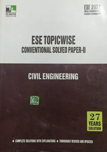 Ese 2022 Topicwise Conventional Civil Engineering Solved Paper-2