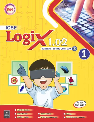 Icse Logix(1.02) for class 1 Latest Edition 2024 (window-7 & Office-10)