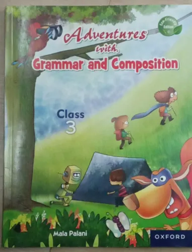 Adventures With Grammar & Composition for class 3 Latest Edition 2024