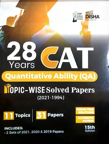 28 Years CAT Quantitative Ability(Sol. Papers) 2021-1994