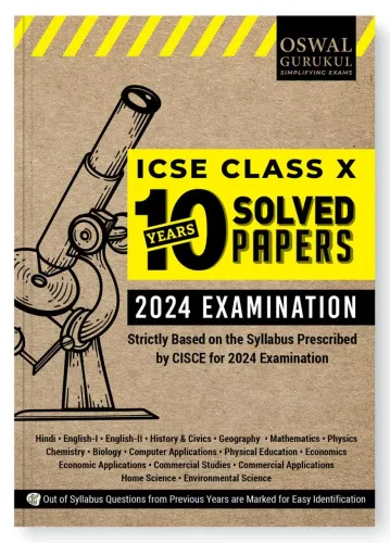 Icse 10 Years Solved Paper Class-10 | 2024 |