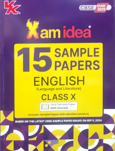 Xam Idea 15 Sample Papers English-10(2024-25)