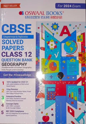 Cbse Question Bnak Solved Paper Geography For Class 12