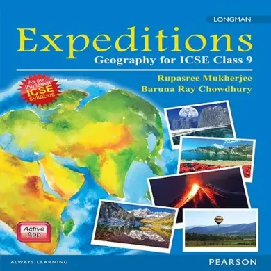 Expeditions: Geography for Book by Pearson for ICSE Class 9