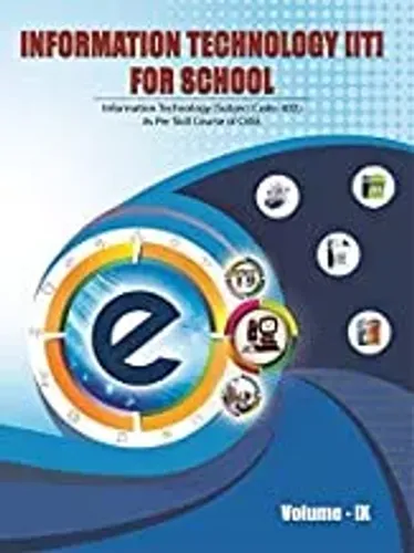 Textbook of Information Technology For Class 9 CBSE Coursebook for Vocational Information Technology Subject Code 402