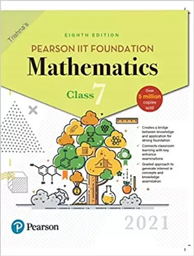 Pearson IIT Foundation Mathematics| Class 7