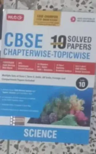 Cbse Chapterwise 10 Solved Paper Science-10