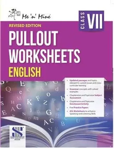 Me&mine Pull Out Worksheet English For Class 7