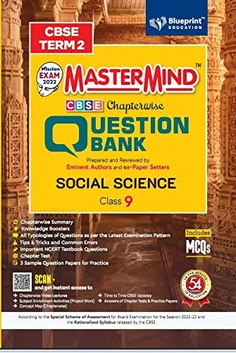 Master Mind CBSE Question Bank –Social Science Class 9 |Term 2 | For CBSE Board (Includes MCQs) 