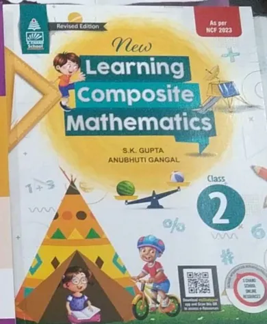 New Learning Composite Mathematics for class 2 Hindi Latest Edition 2024