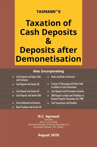 Taxation of Cash Deposits & Deposits after Demonetisation