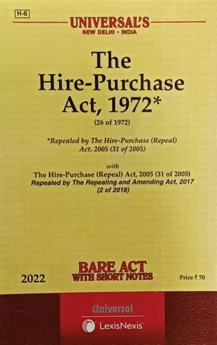 Hire Purchase Act 1975 With Hire Purchase Repeal Act 2005