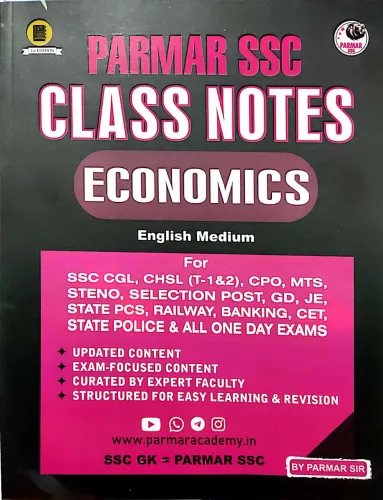 Parmar Ssc Class Notes Economics