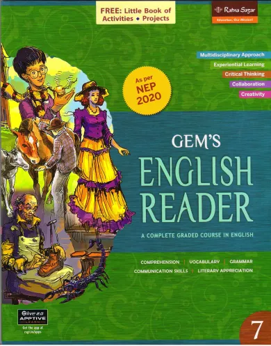 New Gem's English Reader 7 Paperback � 1 January 2022 [Paperback] Francis Fanthome Dorothy Fanthome