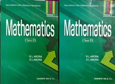 Mathematics For Class 9 (vol. 1 & 2)