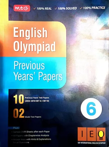 English Olympiad Previous Years Papers-6