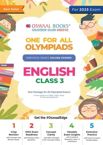 One For All Olympiads English -3 (sol Papers) 2023