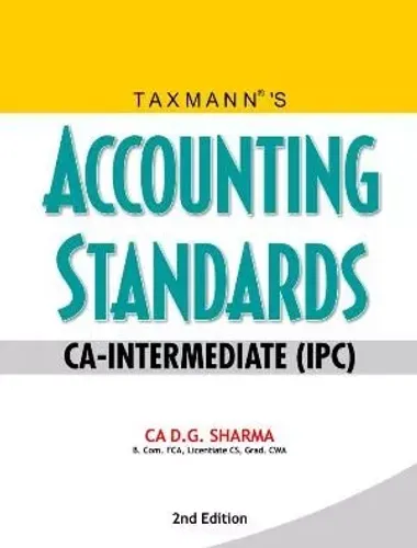 Accounting Standard [CA-Intermediate (IPC)] by CA D G Sharma