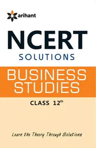 NCERT Solutions - Business Studies for Class 12